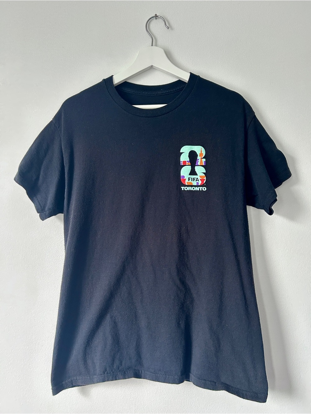FIFA World Cup 2026 Toronto, Fan Festival, Black Short-Sleeve Tee Shirt